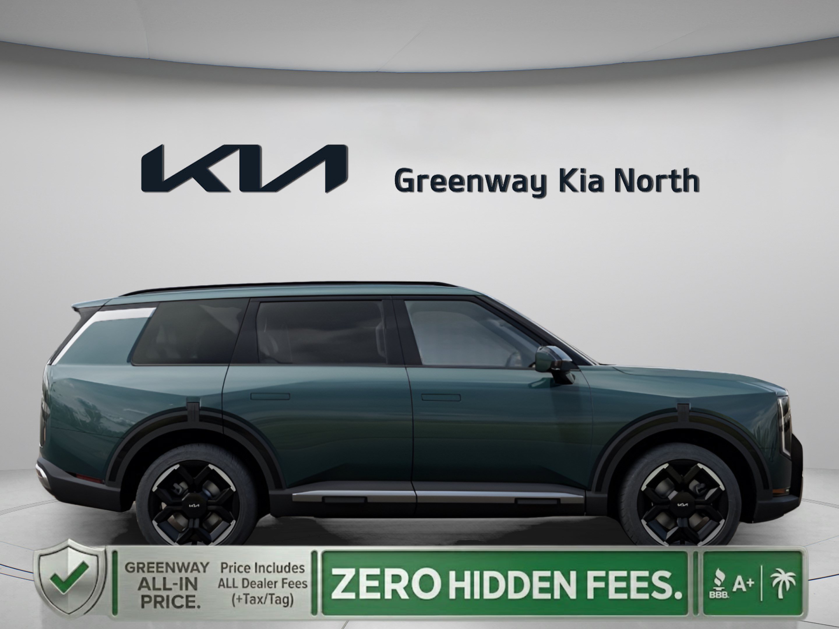 New 2027 Black Jade Green Kia EX image 8