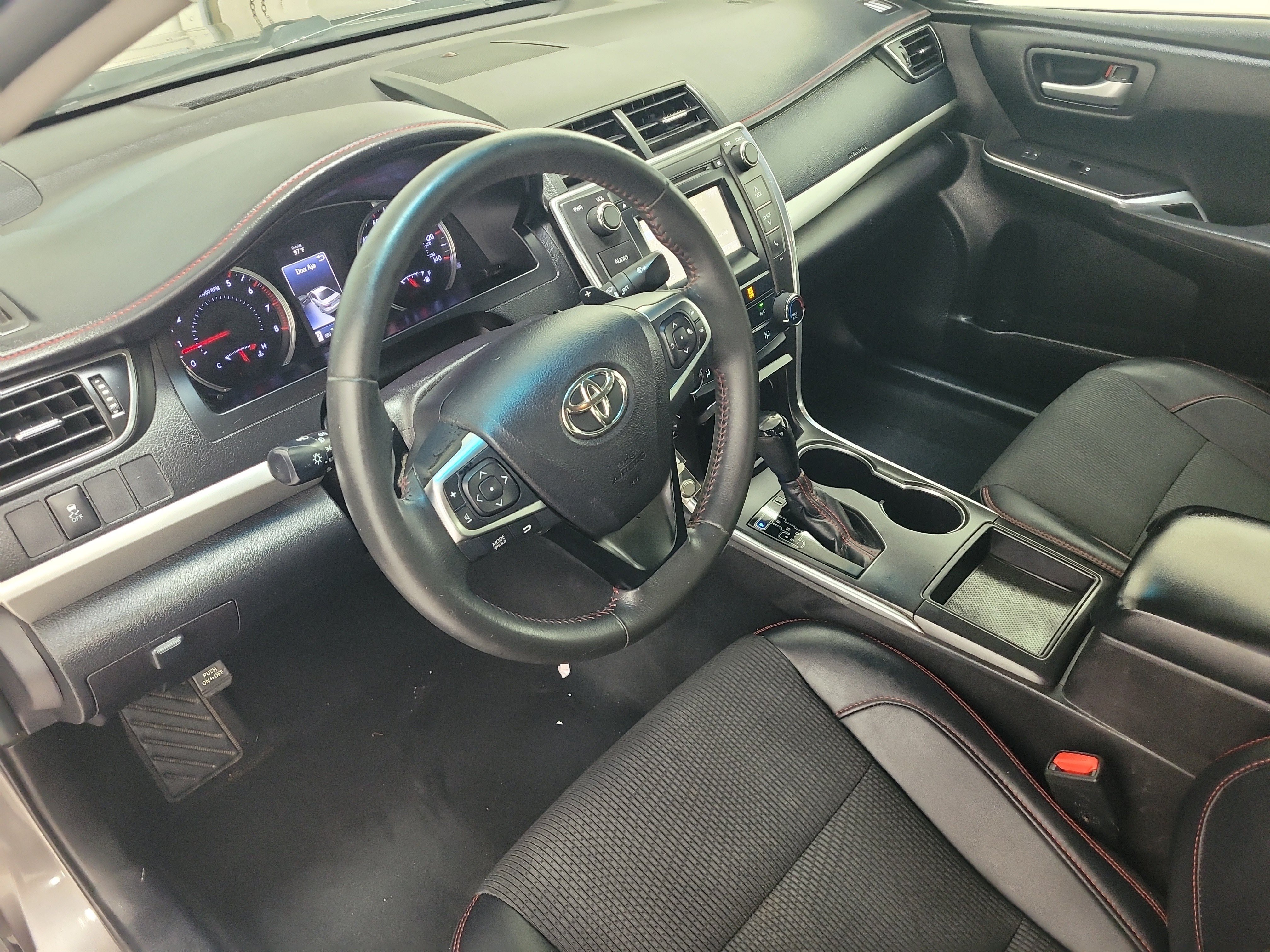 Used 2017 Cosmic Gray Mica Toyota SE image 21