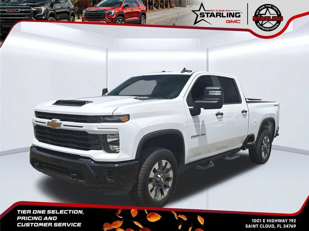Used 2024 Summit White Chevrolet Custom image 1