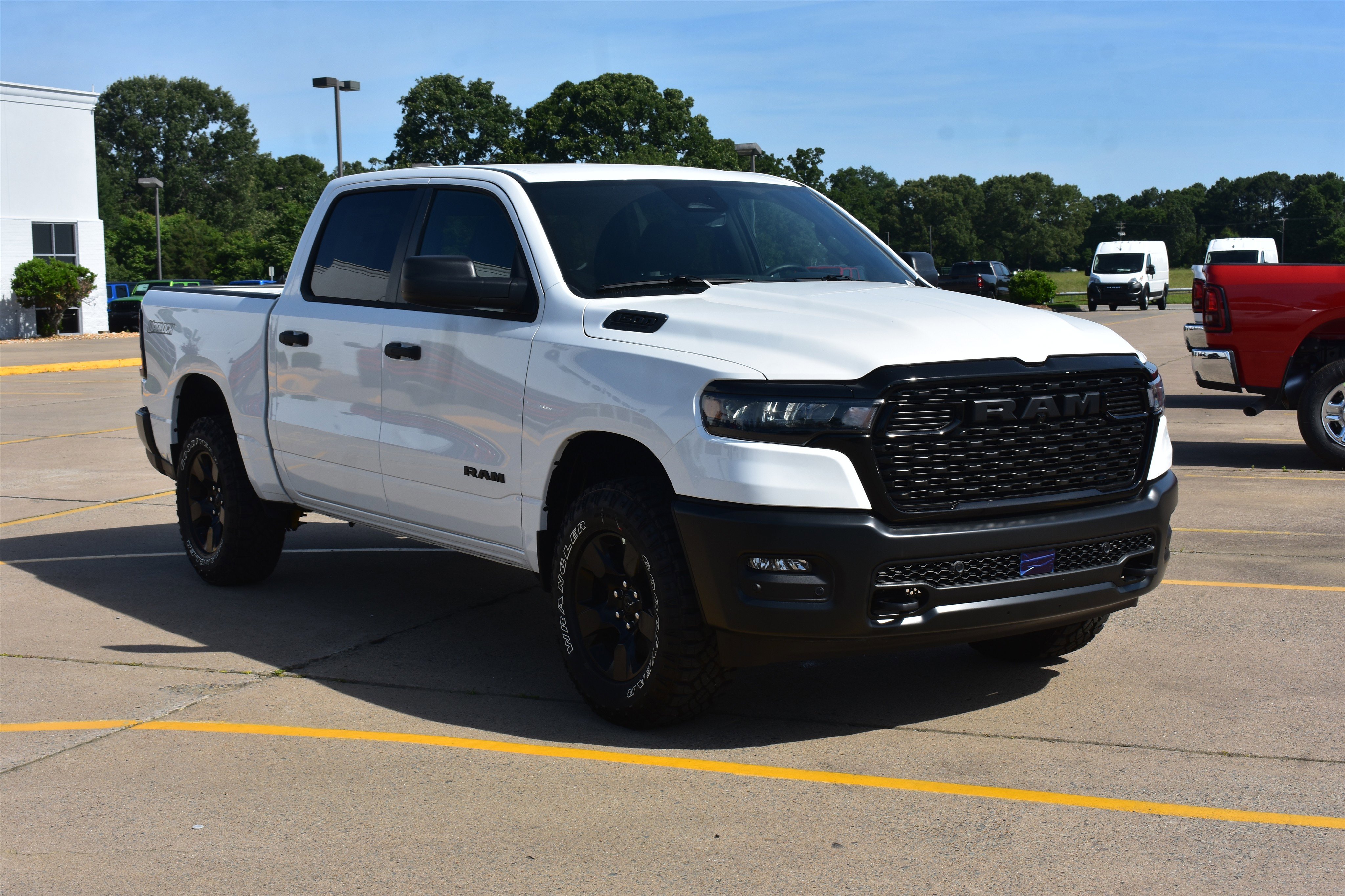 New 2026 Bright White Clear-Coat Exterior Paint RAM Warlock image 3
