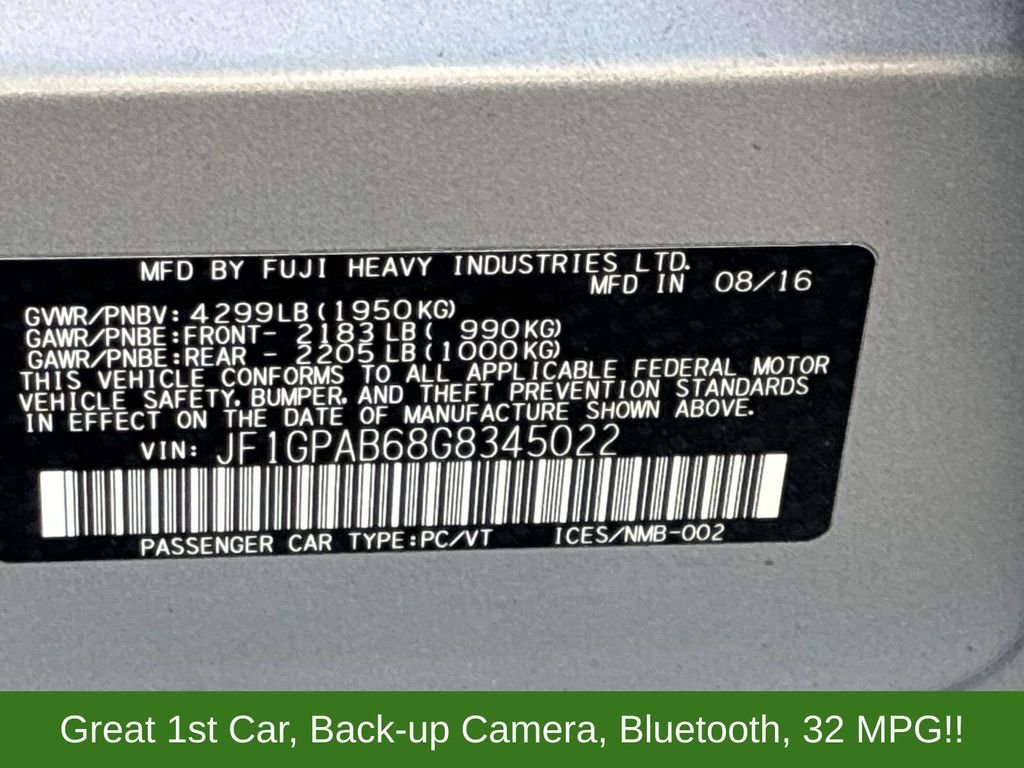 Used 2016 Silver Subaru 2.0i Premium image 20