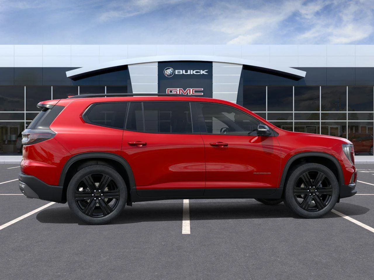 New 2026 Volcanic Red Tintcoat GMC Elevation image 5