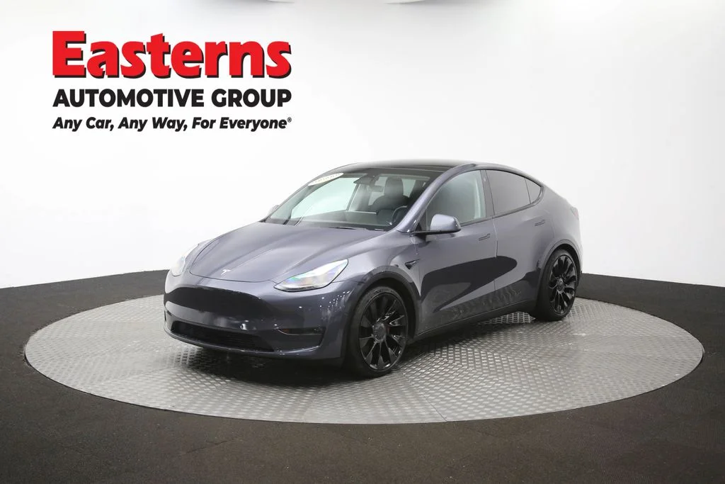 Used 2022 Gray Tesla Performance image 52