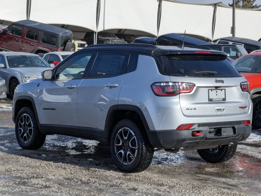 New 2026 Silver Jeep Trailhawk - - 4x4 - Sun Sound & Nav Group - Pano Roof - Alpine Speakers & More! image 6