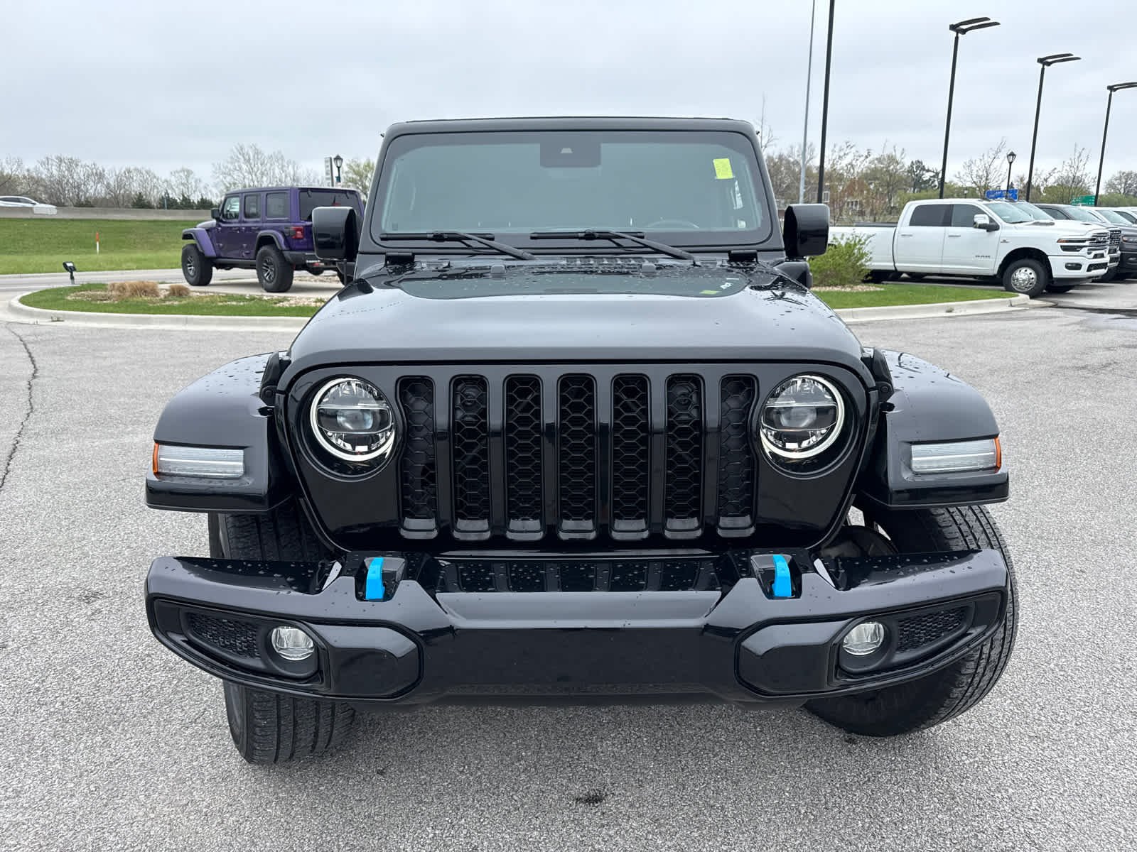 Used 2022 Jeep Wrangler Unlimited Sahara 4XE with VIN 1C4JJXP66NW237312 for sale in Shawnee, KS