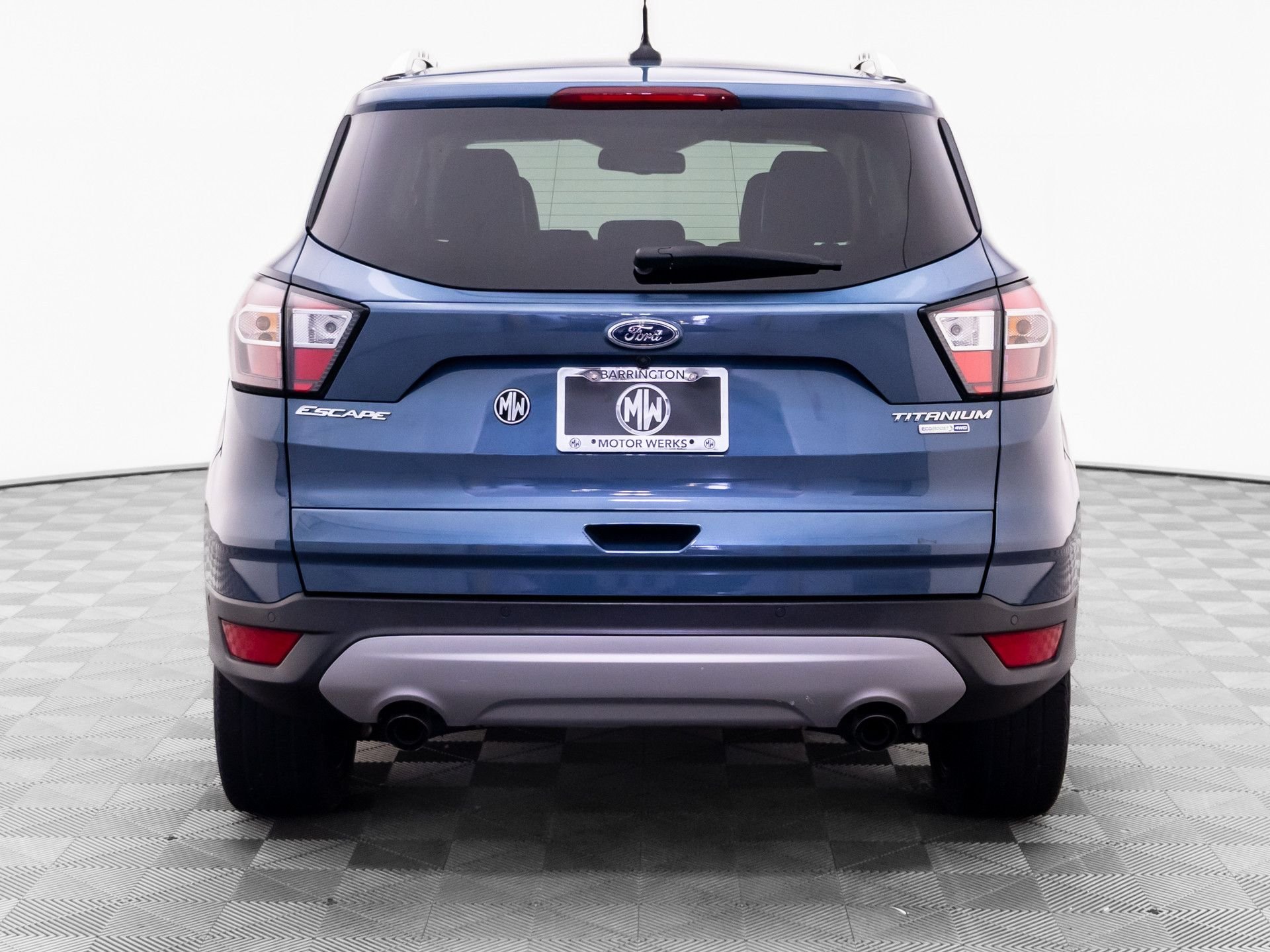 Used 2018 Blue Ford Titanium image 5