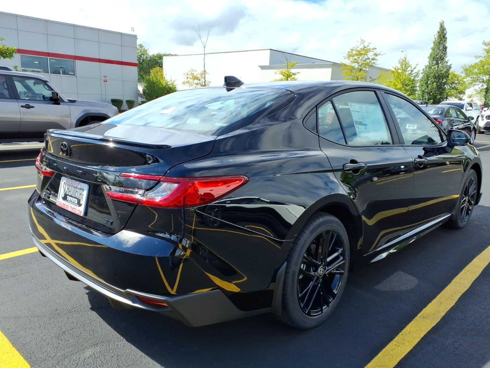 New 2026 Midnight Black Metallic Toyota  SE AWD image 7