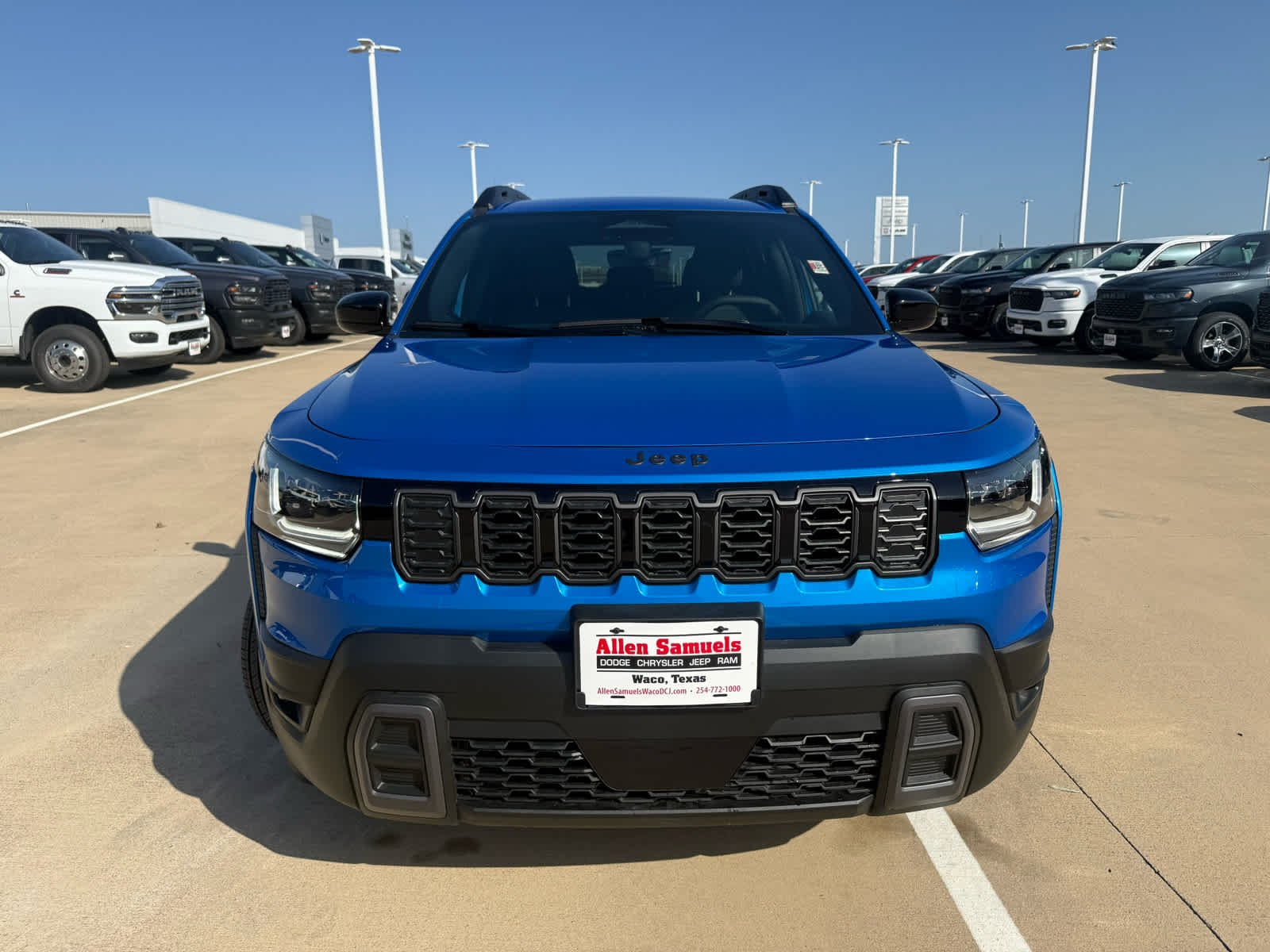 New 2026 Hydro Blue Pearlcoat Jeep Laredo image 3