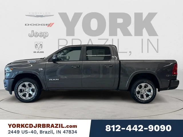 New 2026 Granite Crystal Metallic Clear-Coat Exterior Paint RAM Big Horn/Lone Star image 2