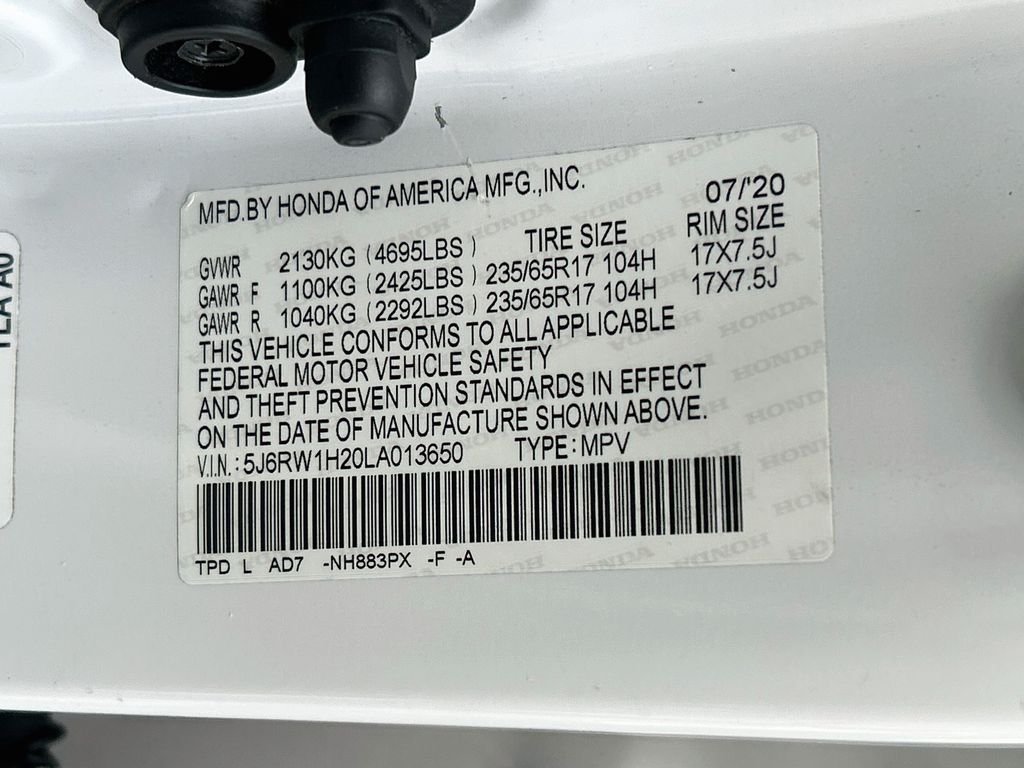 Used 2020 Lunar Silver Metallic Honda LX image 29