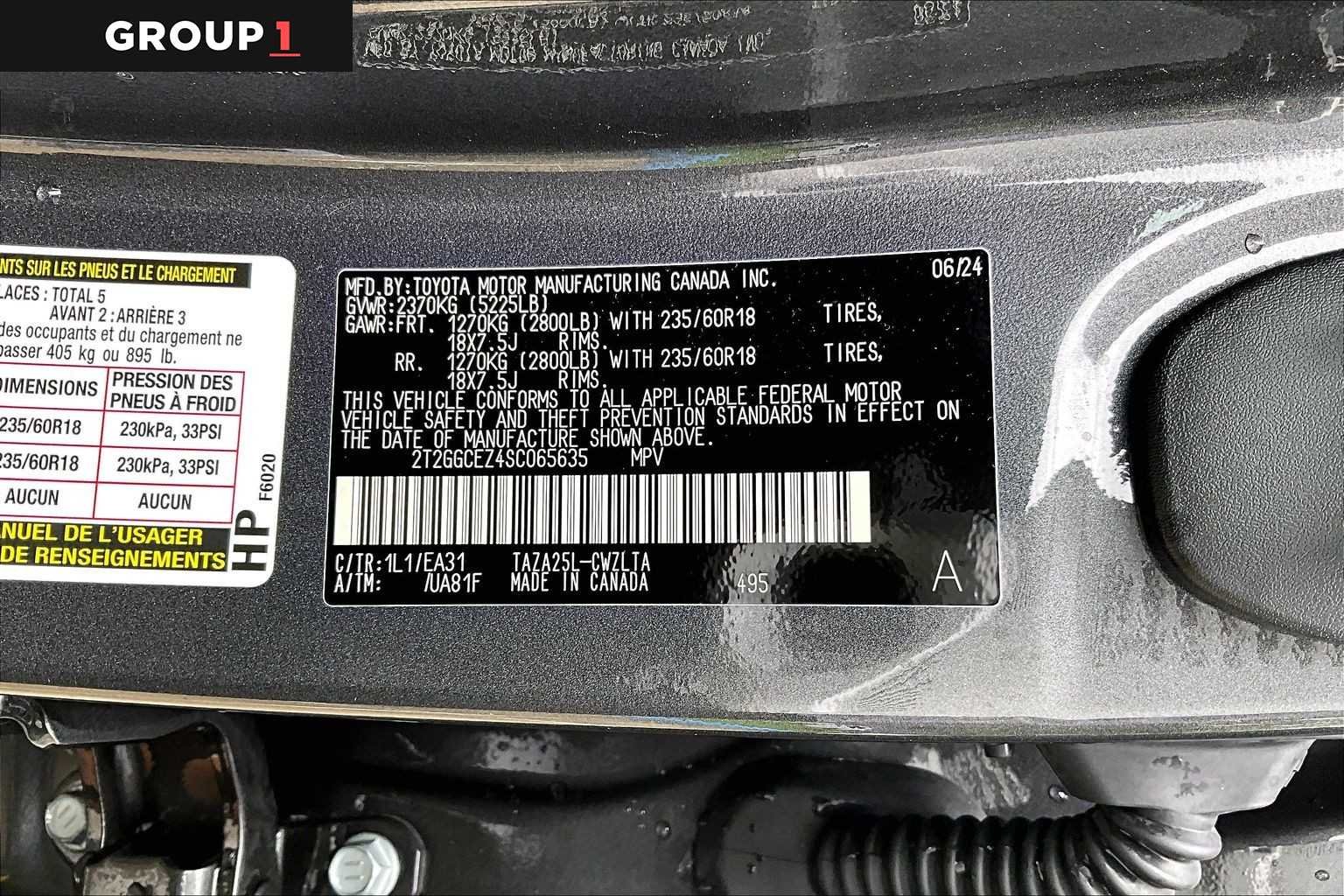 Certified Used 2025 Cloudburst Gray Lexus Premium image 34