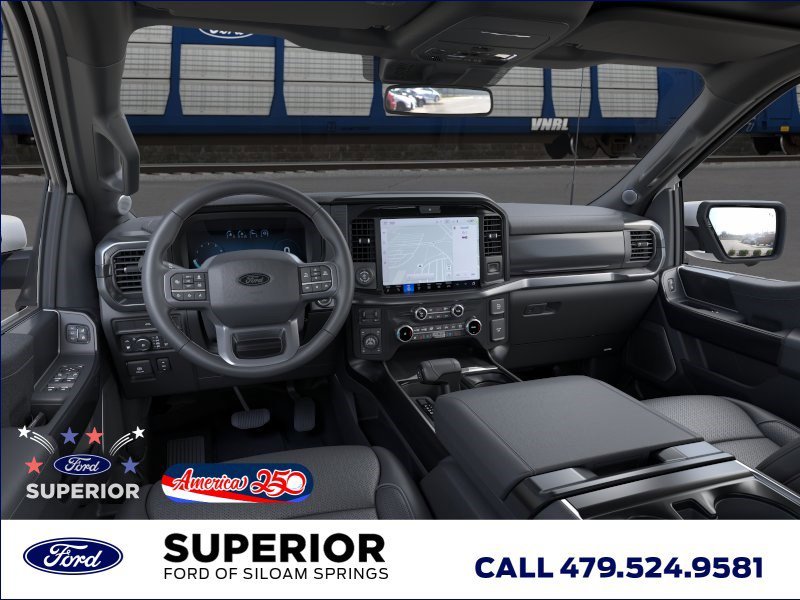 New 2026 Star White Metallic Tri-Coat Ford LARIAT image 9