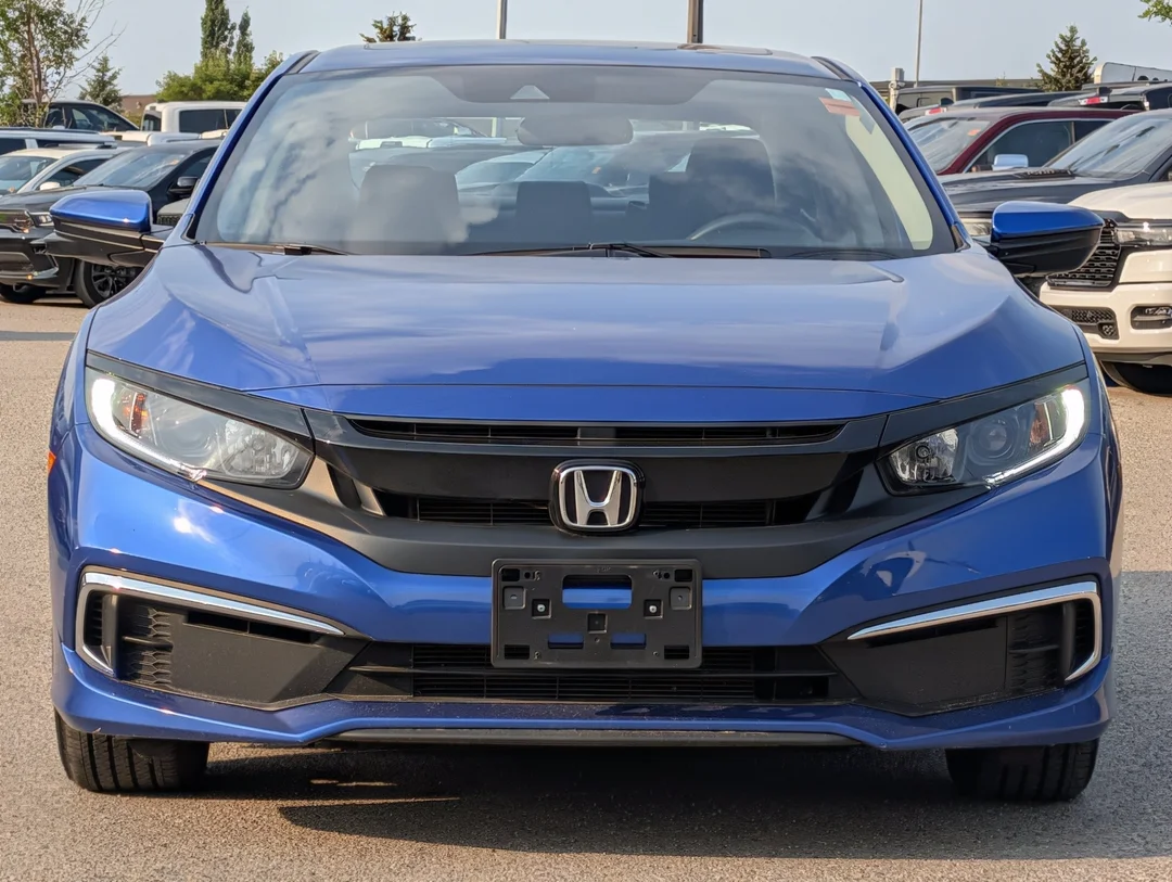 Used 2020 Blue Honda EX - - FWD - Sunroof - Heated Seats - Adaptive Cruise Control & More! image 3