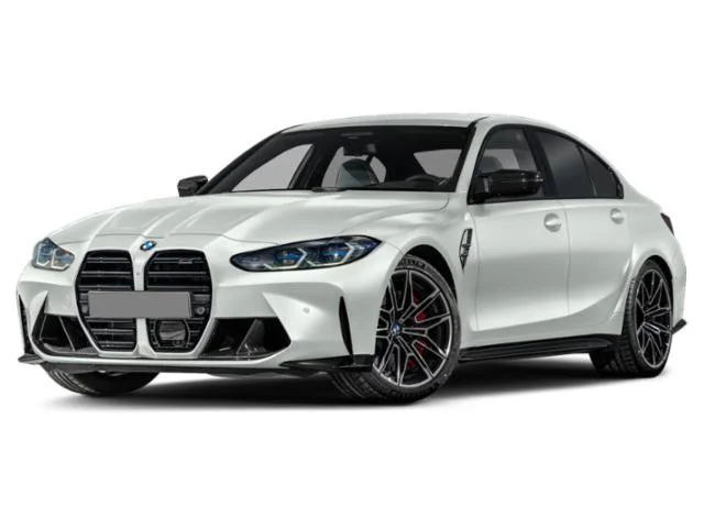 Used 2023 Tanzanite Blue II Metallic BMW Competition xDrive image 3