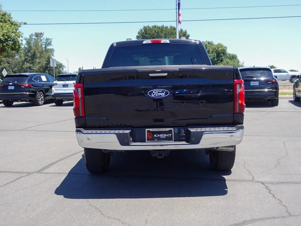 Used 2024 Agate Black Metallic Ford XLT image 6