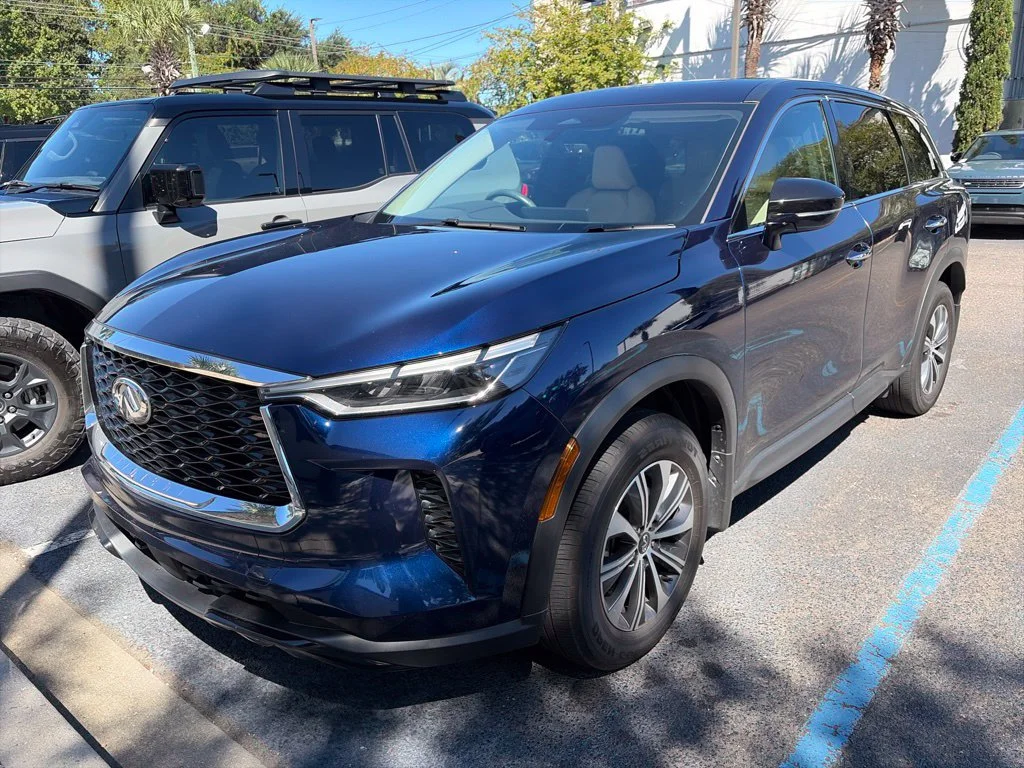 Used 2024 Blue INFINITI PURE image 1