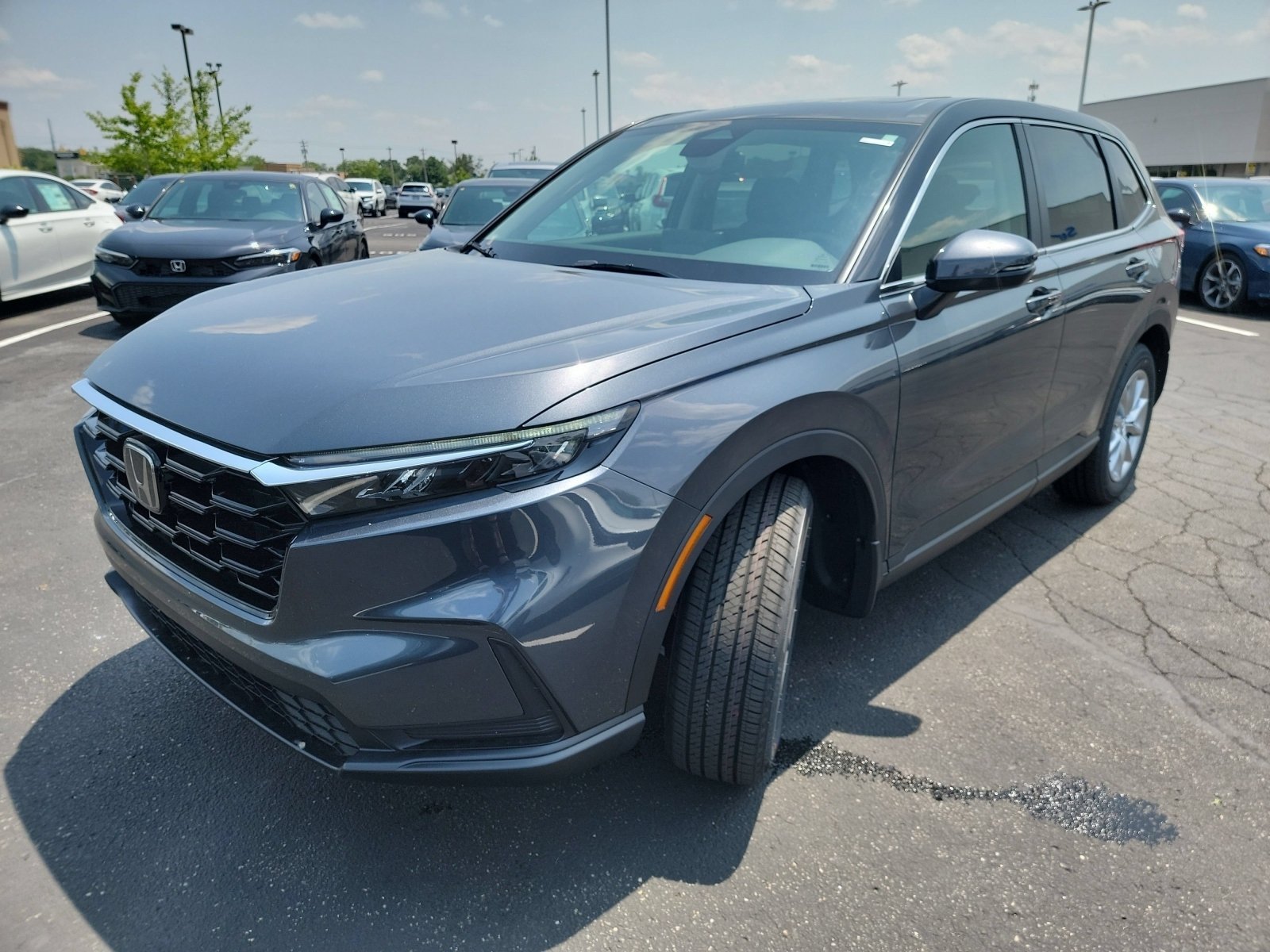 New 2026 Meteorite Gray Metallic Honda EX image 3