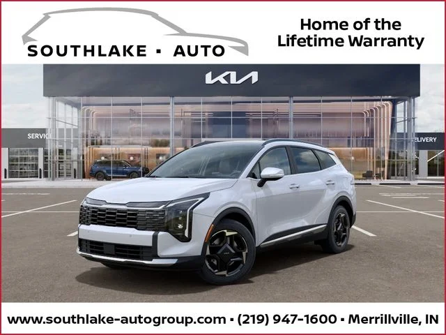 New 2026 Glacial White Pearl Kia EX image 1