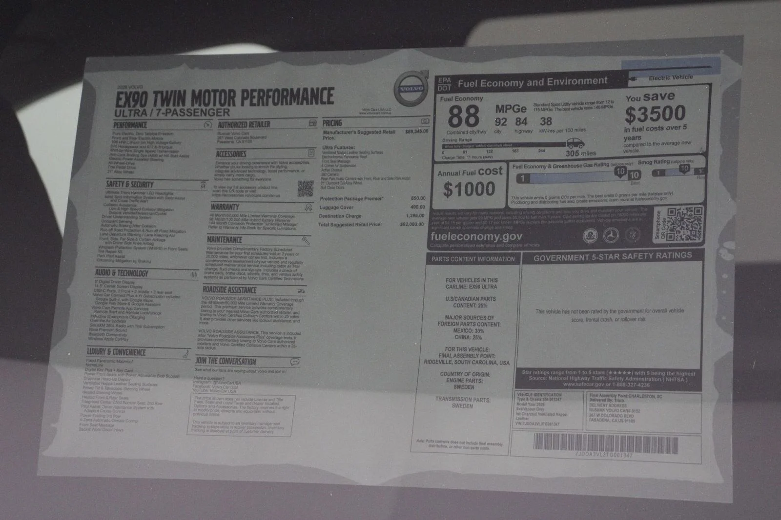 New 2026 Gray Volvo Twin Motor Performance Ultra image 17