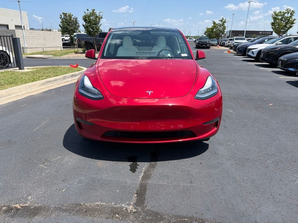 Used 2021 Tesla Model Y Long Range with VIN 5YJYGDEEXMF116100 for sale in Kansas City