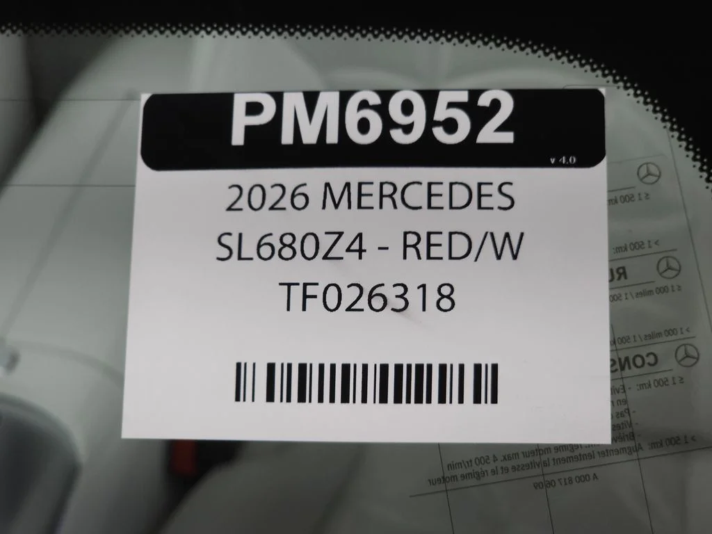 Certified Used 2026 MANUFAKTUR Garnet Red Metallic (Red Ambiance) Mercedes-Benz Maybach SL 680 image 39
