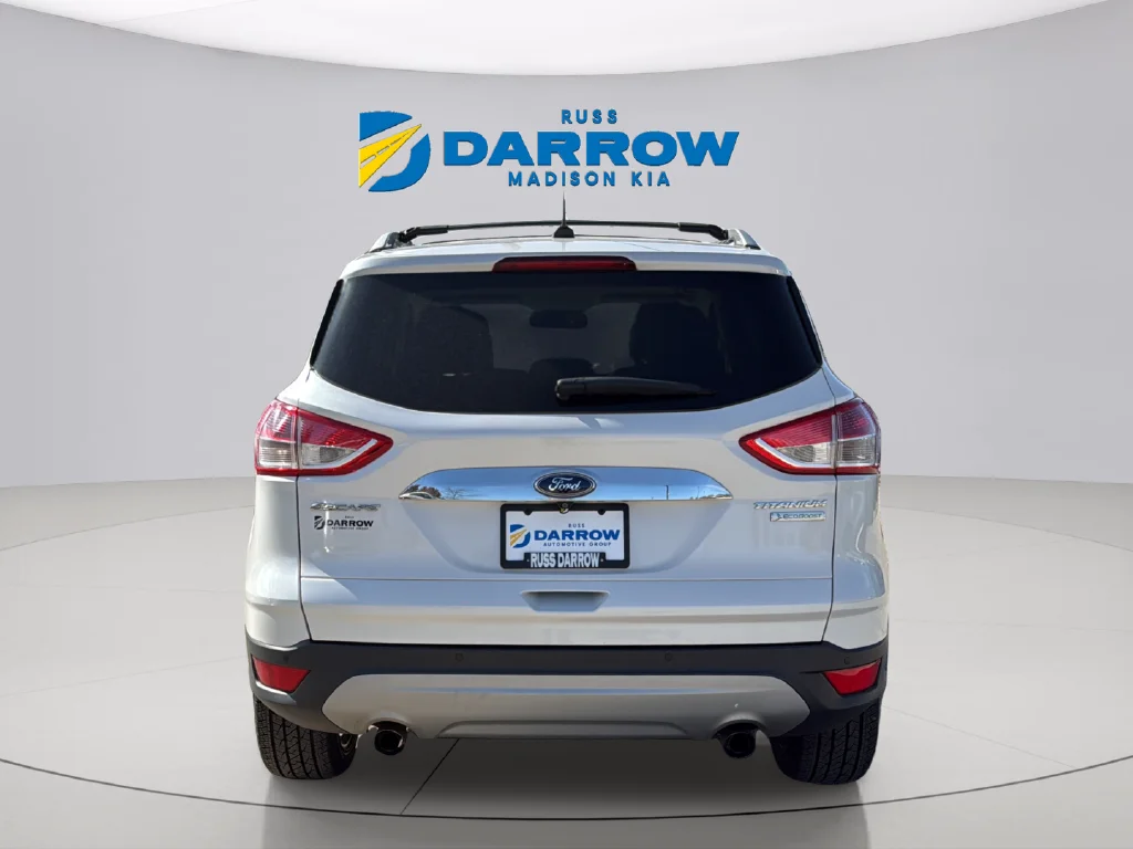 Used 2016 White Platinum Clearcoat Metallic Ford Titanium image 4