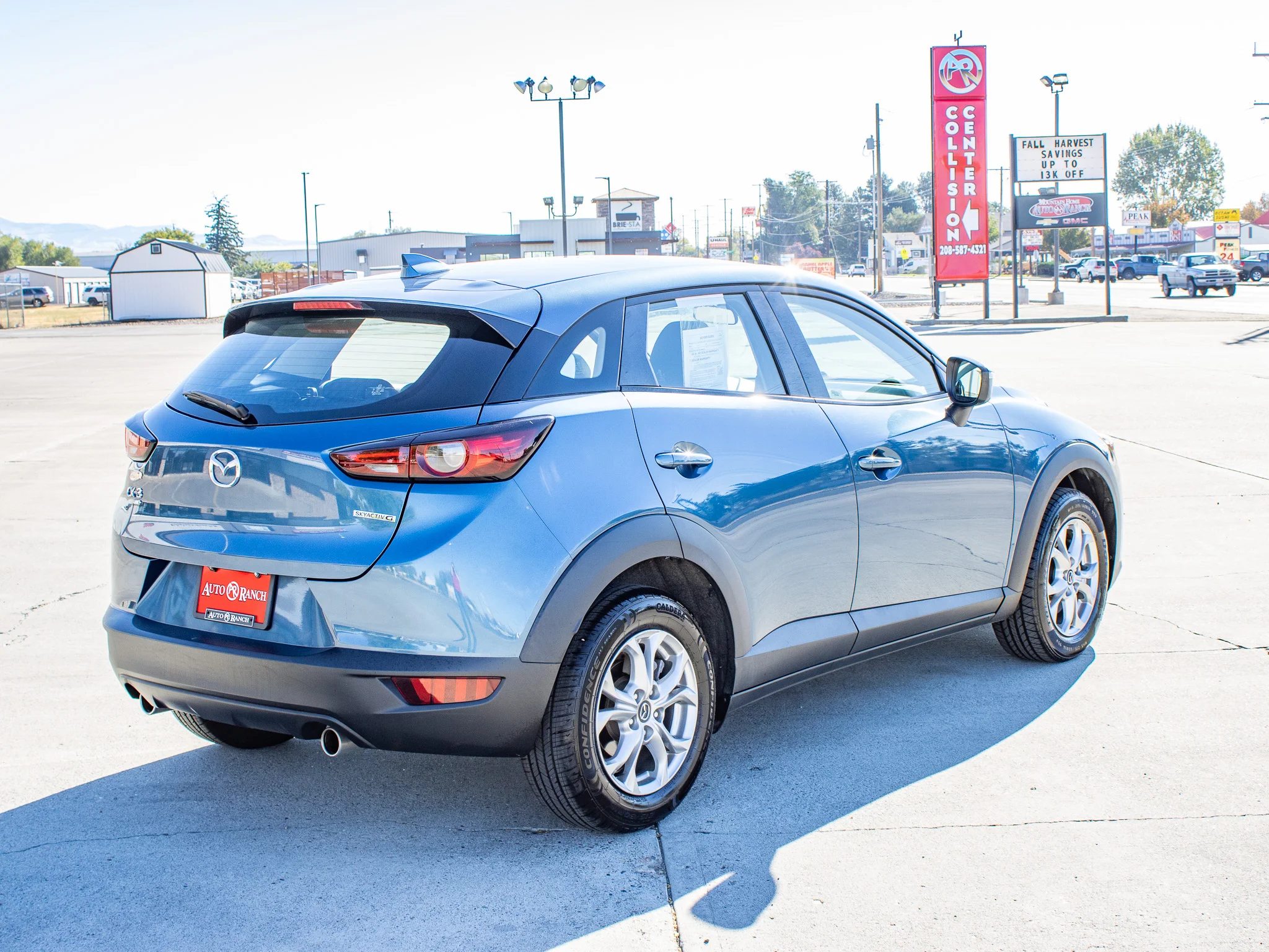 Used 2021 Eternal Blue Mica Mazda Sport image 8