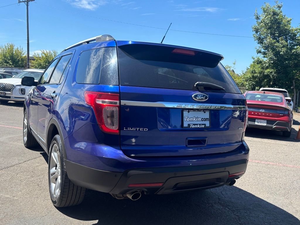 Used 2014 Blue Metallic Ford Limited image 9