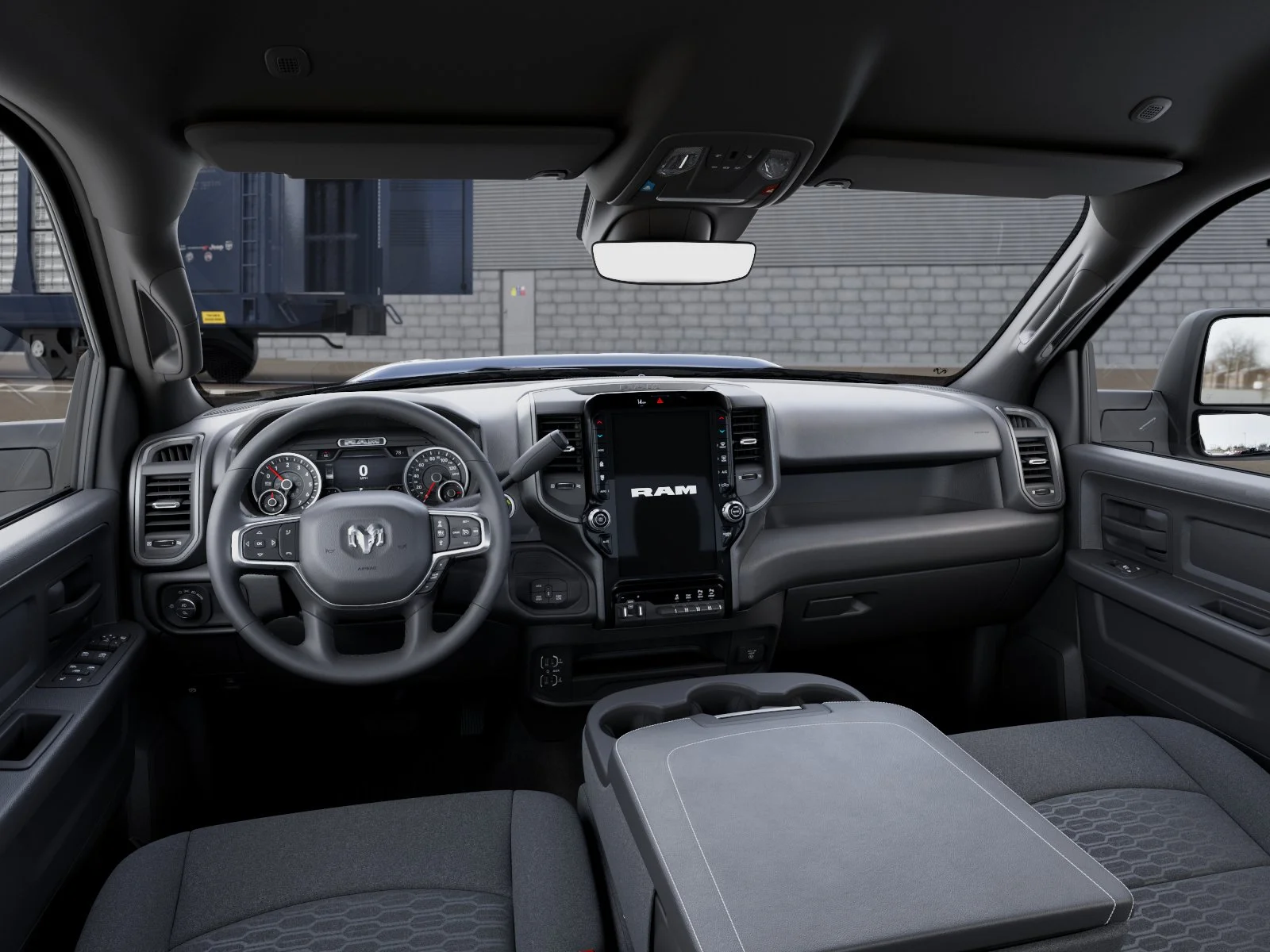 New 2027 Forged Blue Metallic Exterior Paint RAM Black Express image 8