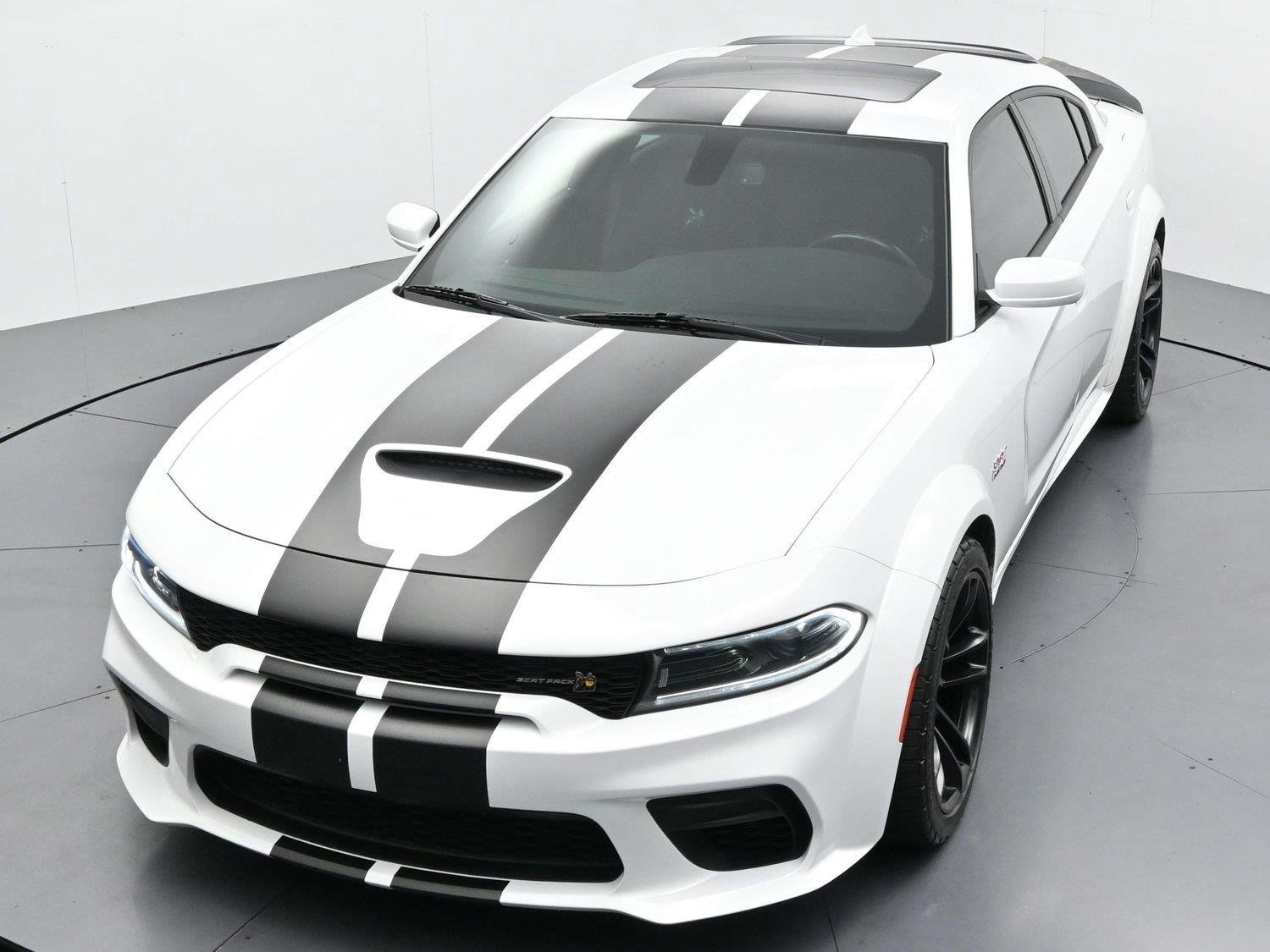 Used 2022 White Knuckle Clearcoat Dodge Scat Pack Widebody image 32