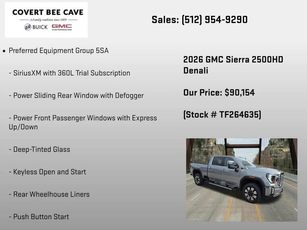 New 2026 Sterling Metallic GMC Denali image 6