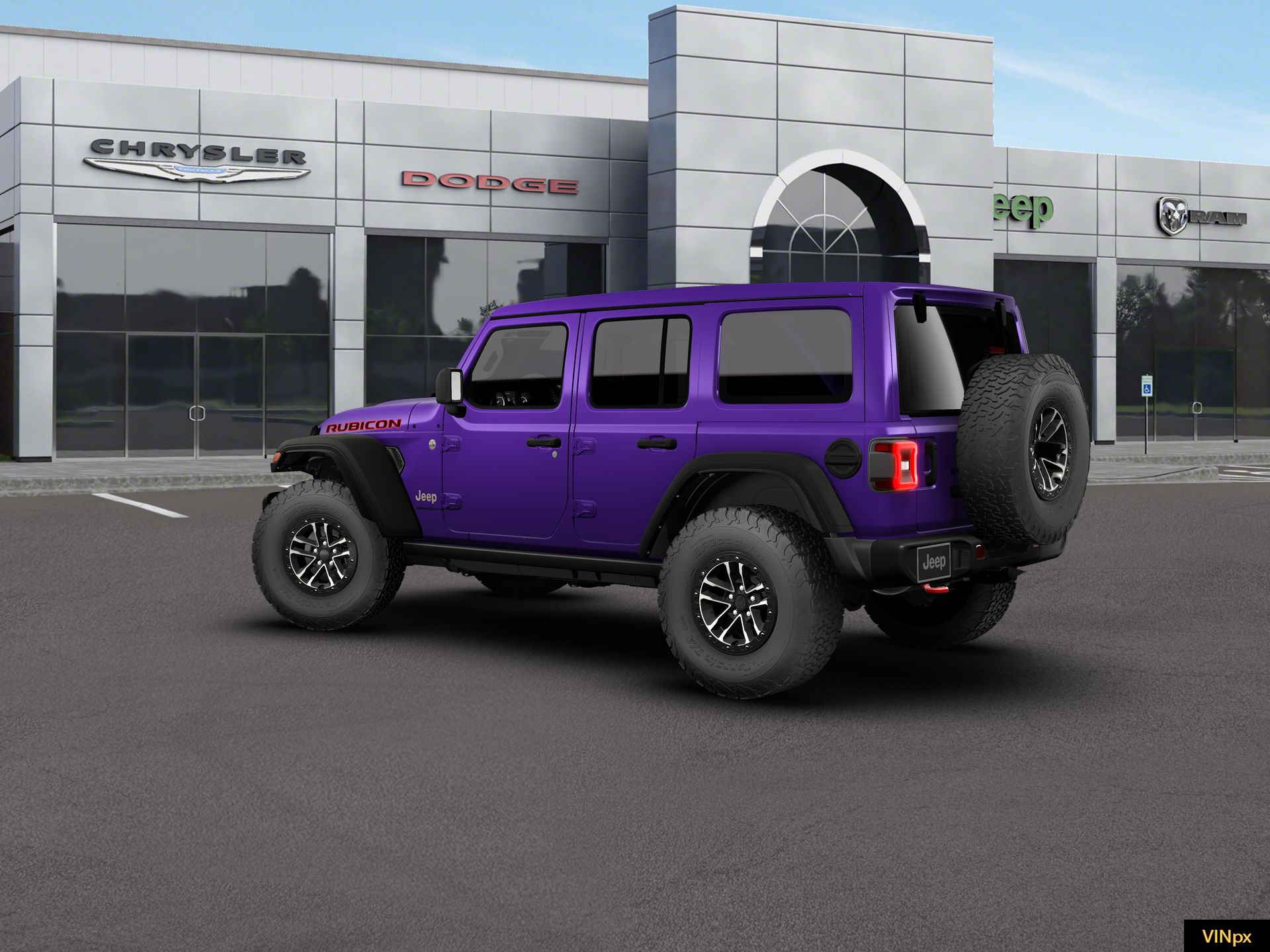 New 2026 Reign Exterior Paint Jeep Rubicon image 16