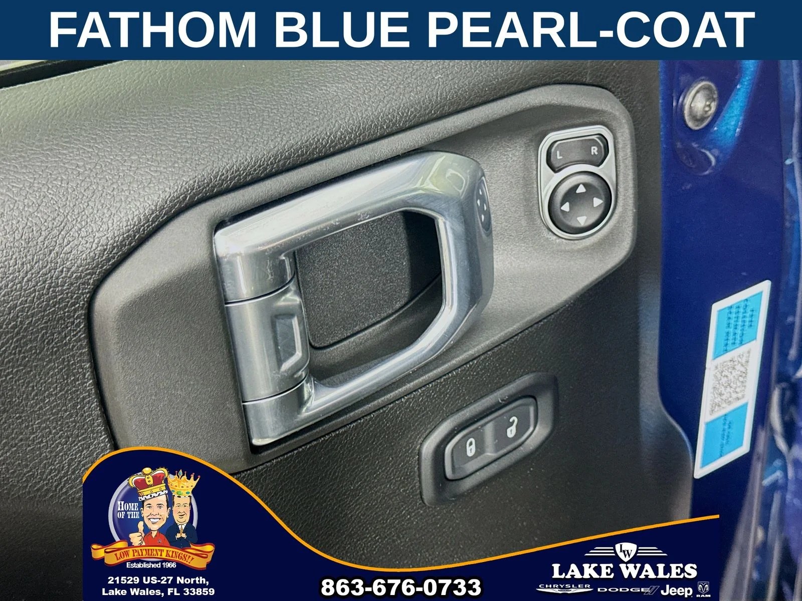 Used 2025 Blue Jeep Sport S image 17