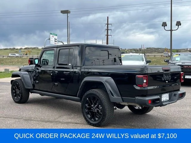 Used 2025 Black Jeep Willys image 3