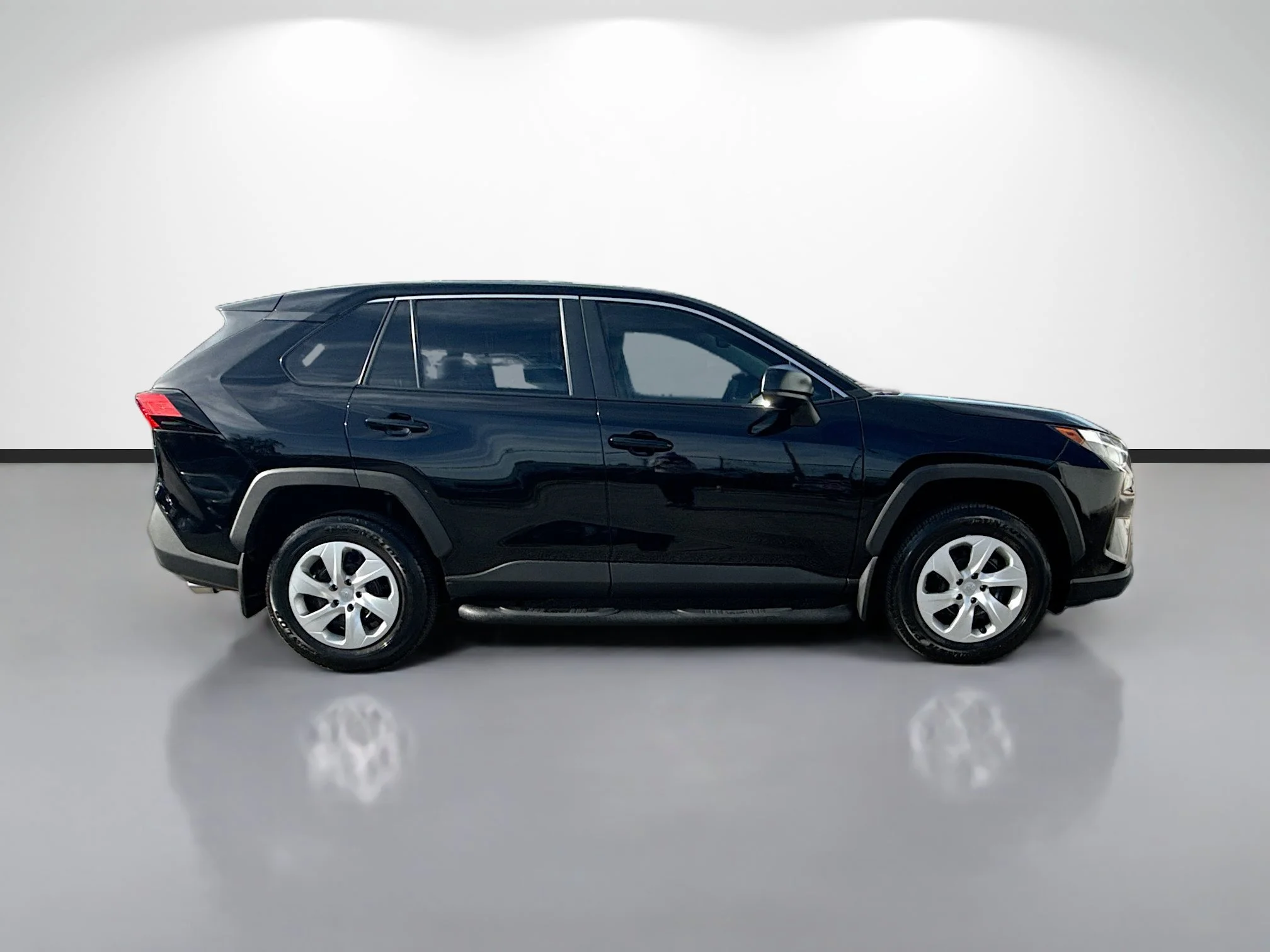 Used 2025 Midnight Black Metallic Toyota LE image 2