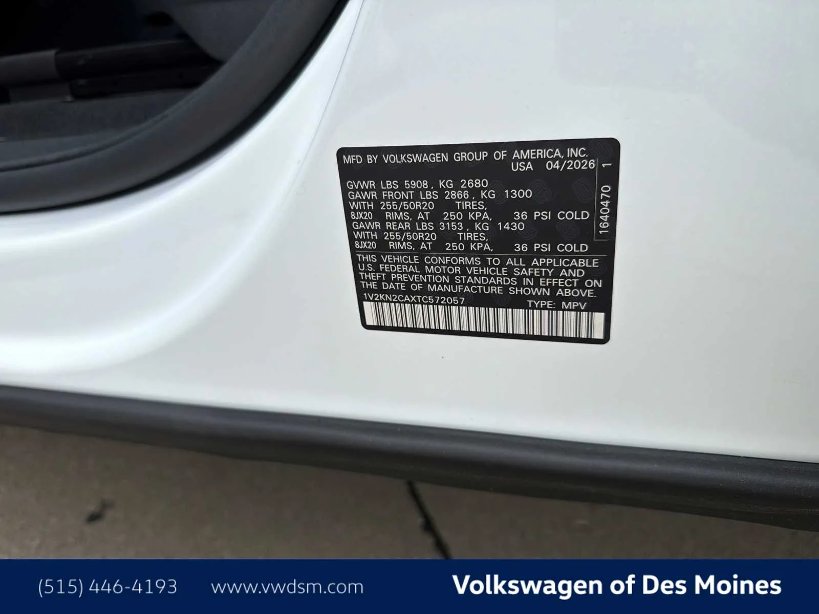 New 2026 Opal White Pearl Volkswagen 2.0T SE w/Technology image 22