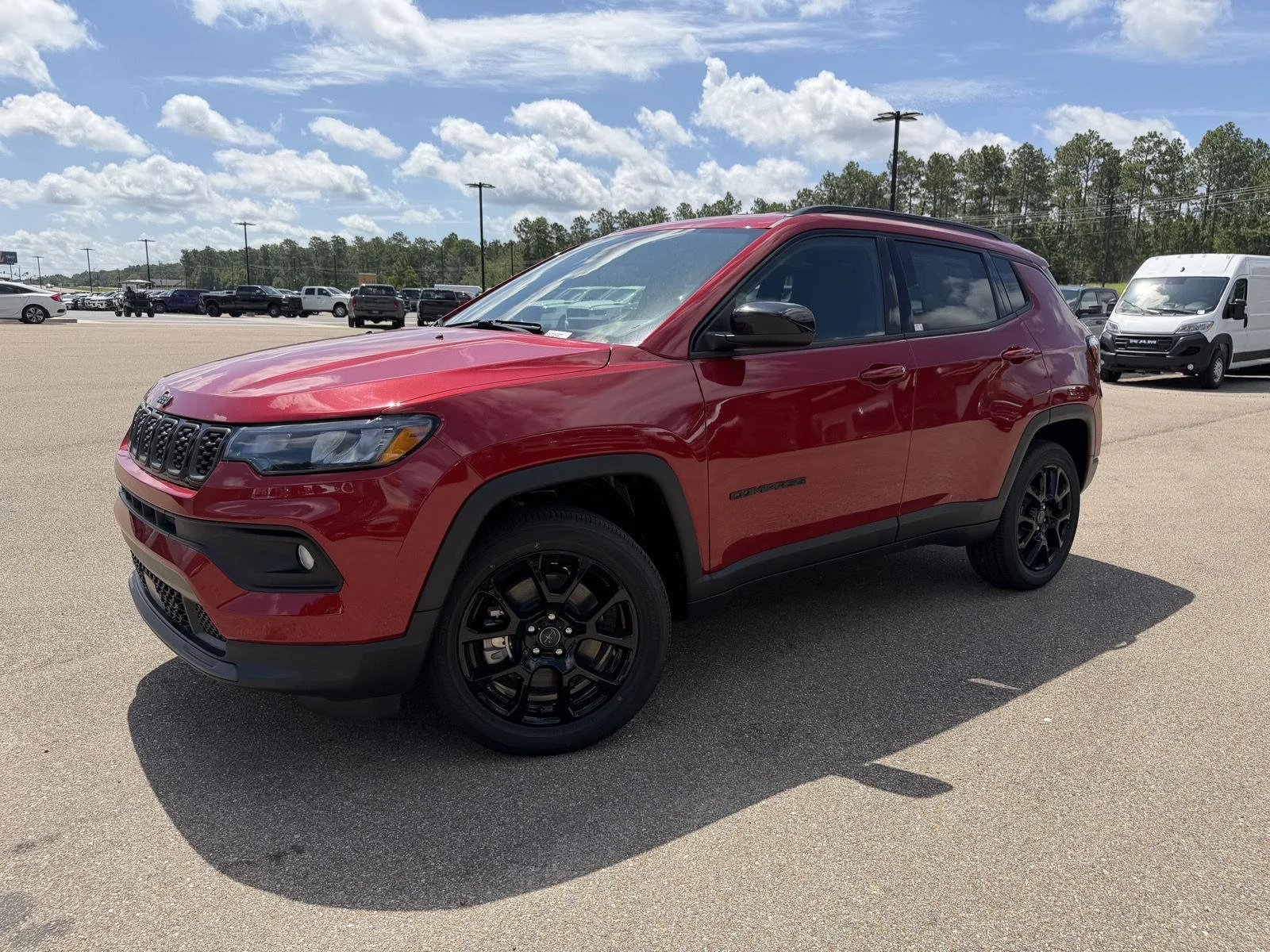 New 2026 Red Hot Pearl-Coat Exterior Paint Jeep Latitude Altitude image 1