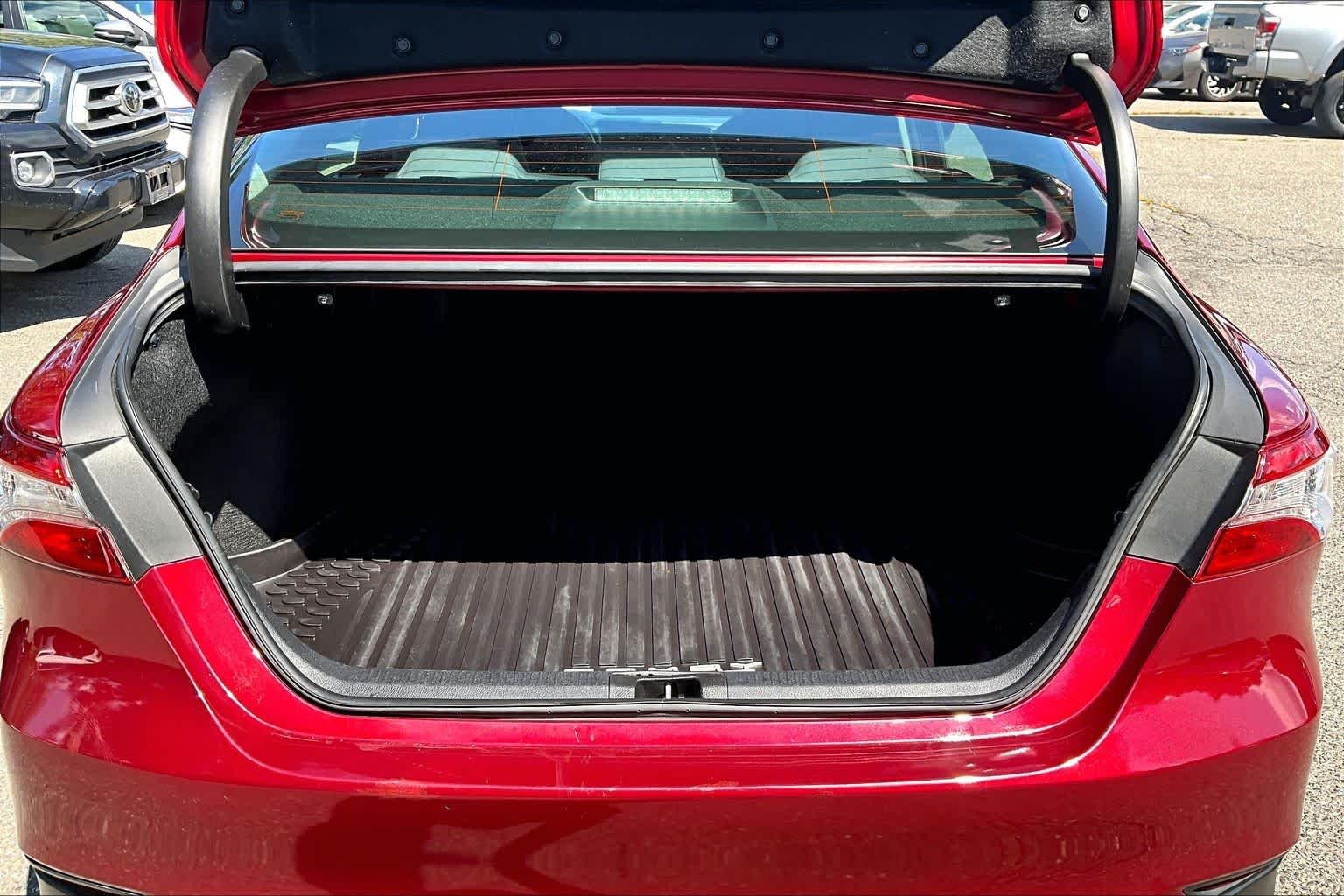 Used 2018 Ruby Flare Pearl Toyota LE image 30