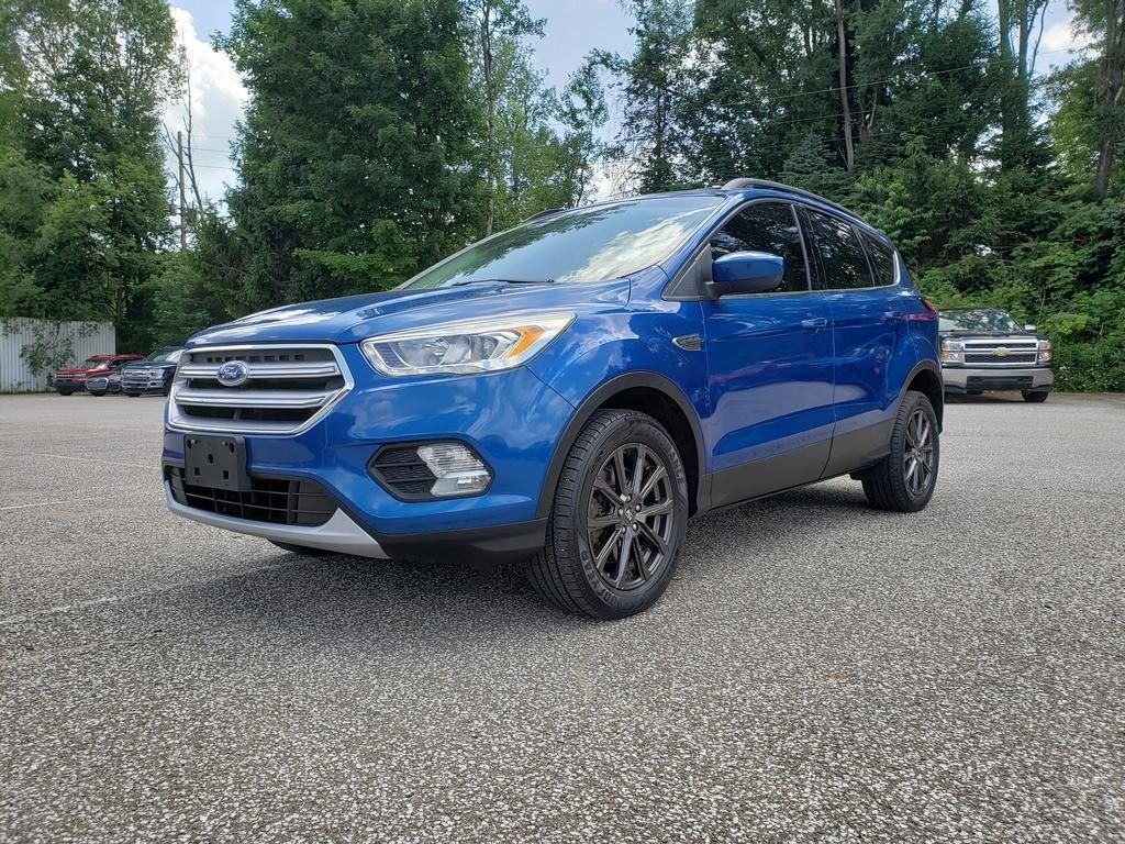 Used 2017 Lightning Blue Metallic Ford SE AWD Tech Pkg Power Seat 1.5 Ecoboost image 3