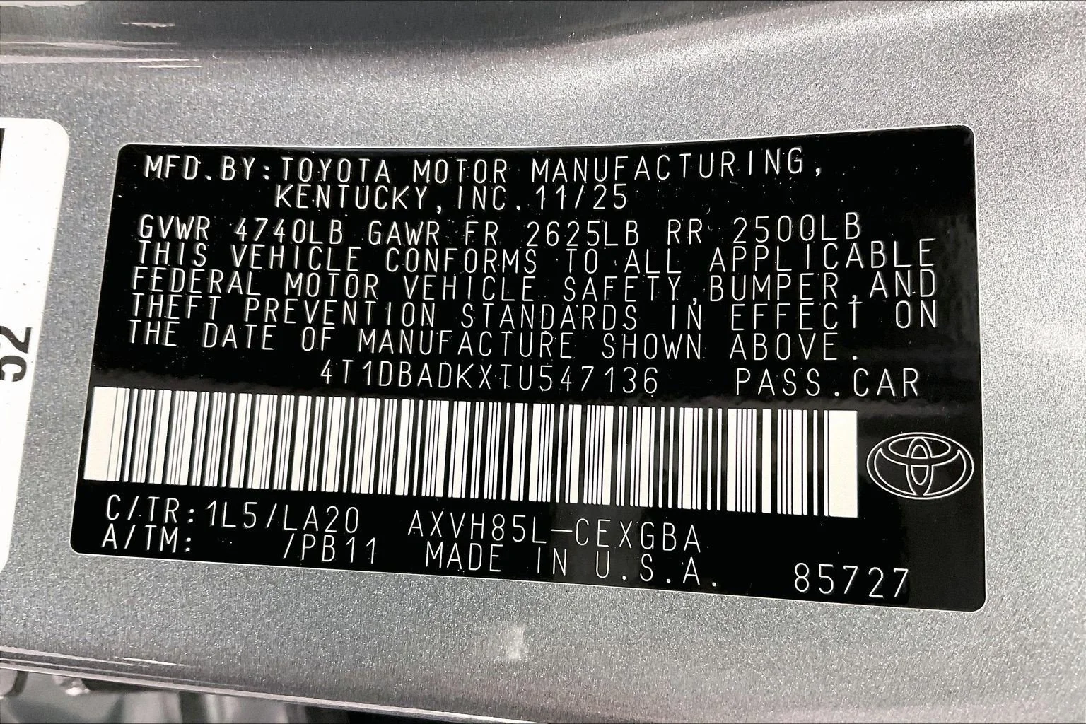 2026 Toyota Camry XLE - Photo 20