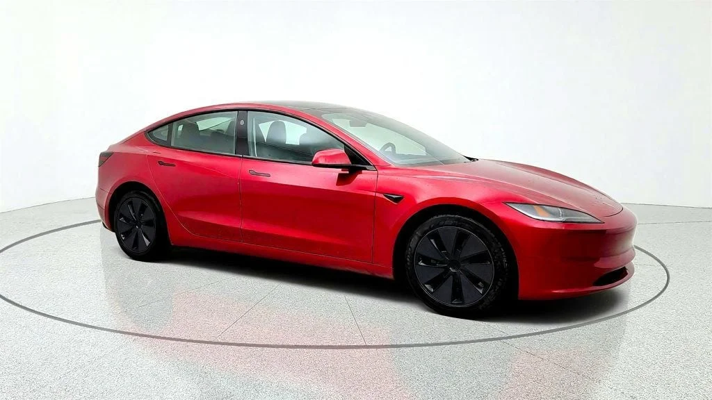 Used 2024 Ultra Red Tesla Long Range AWD image 3