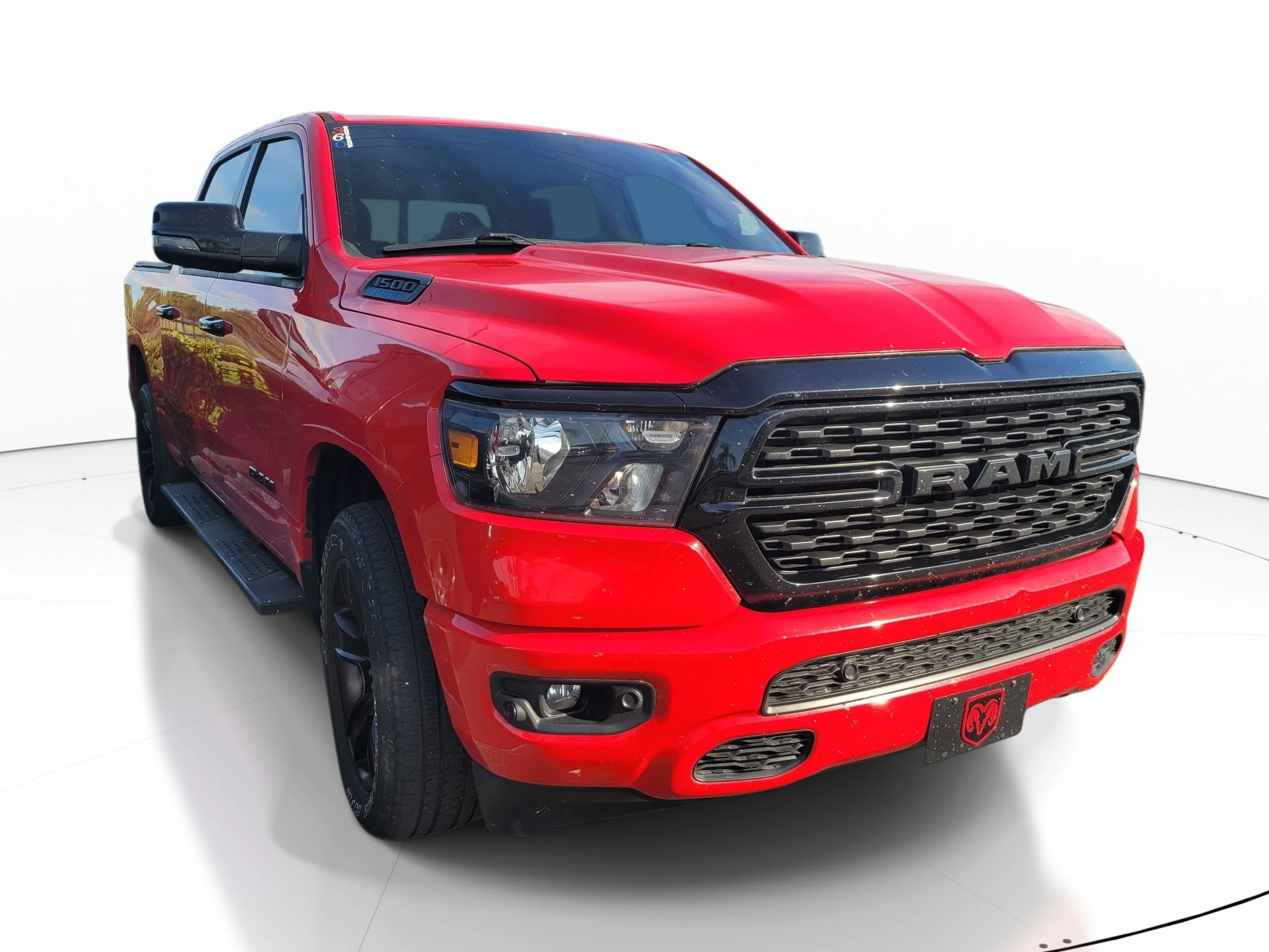Used 2023 Flame Red Clearcoat Ram Big Horn image 1