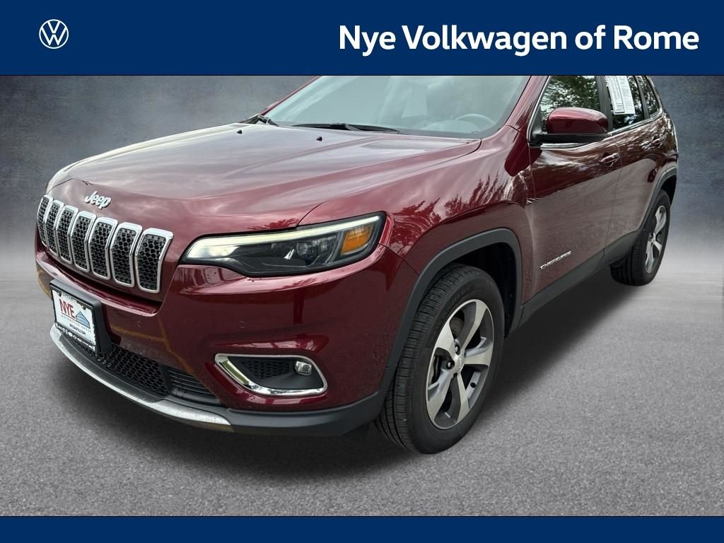 Used 2021 Red Jeep Limited image 1