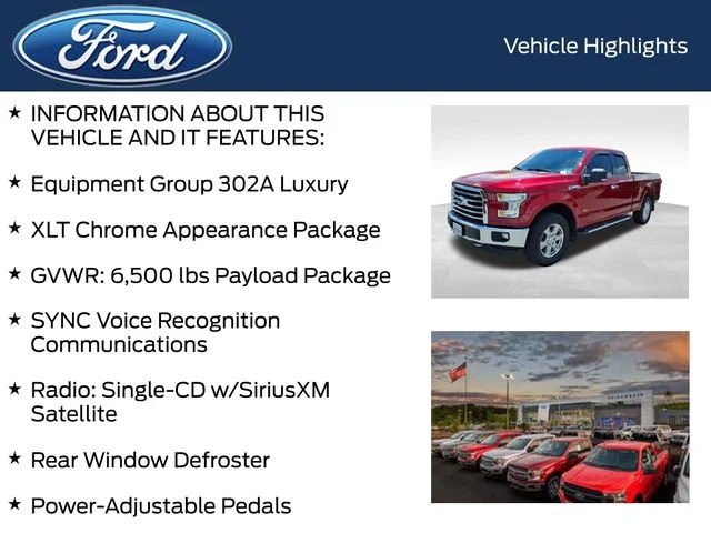 Used 2016 Red Ford XLT image 4
