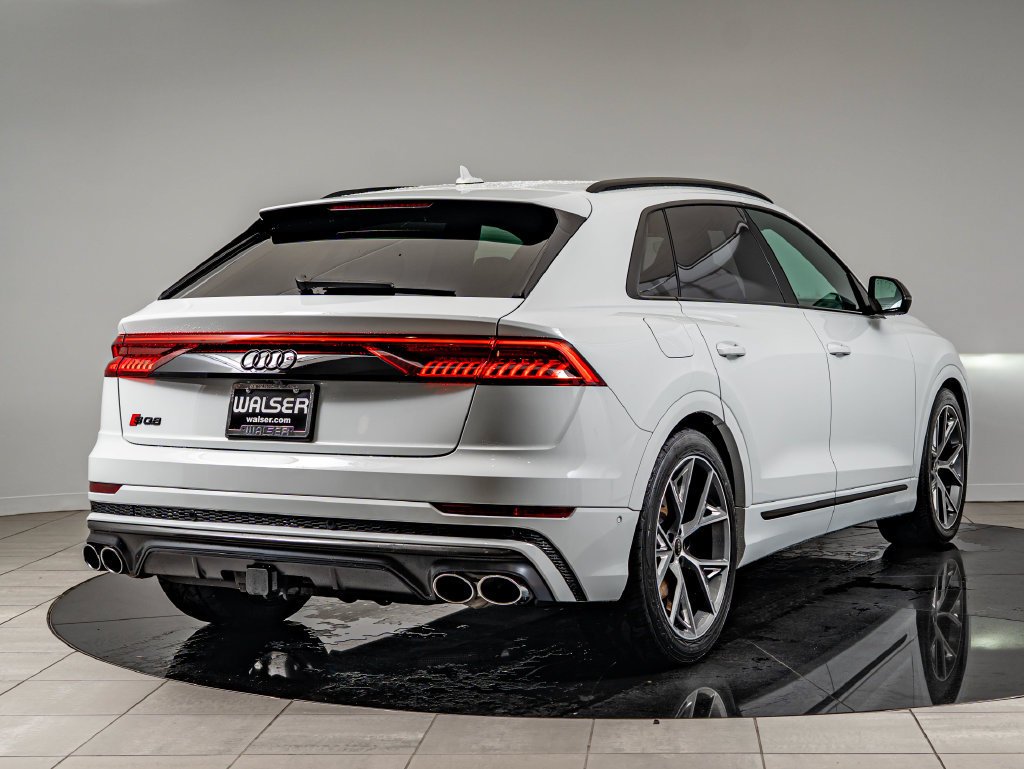 Used 2023 Glacier White Audi 4.0T Prestige image 5