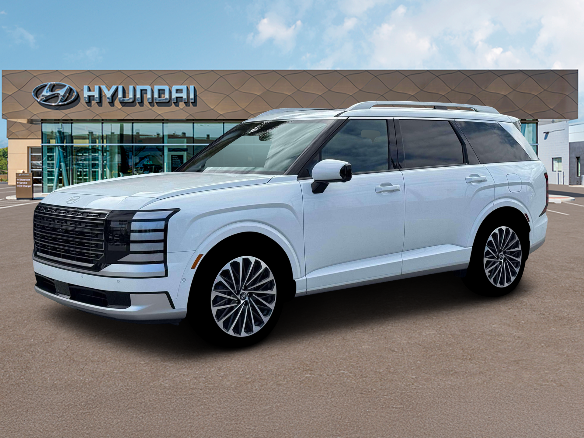 New 2026 Creamy White Pearl Hyundai Calligraphy image 2
