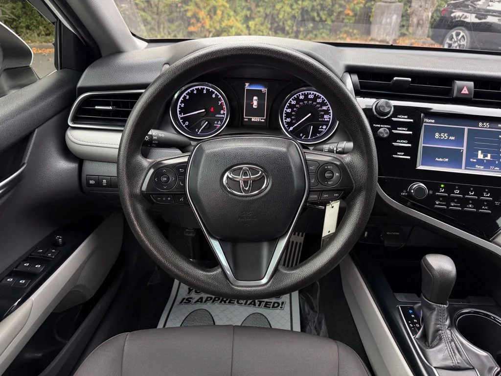 Used 2019 Super White Toyota LE image 22