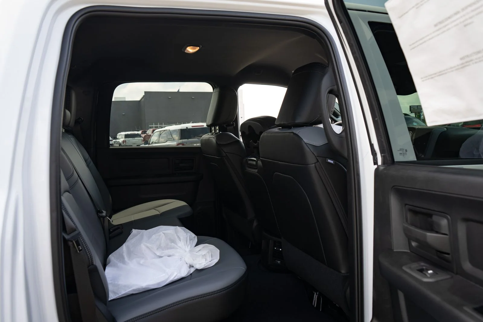 New 2026 Bright White Clear-Coat Exterior Paint RAM Tradesman image 20