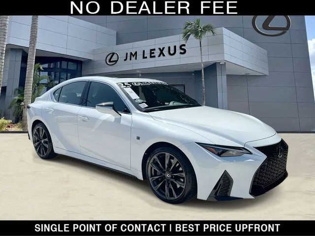 2025 Lexus IS 350 F SPORT Design