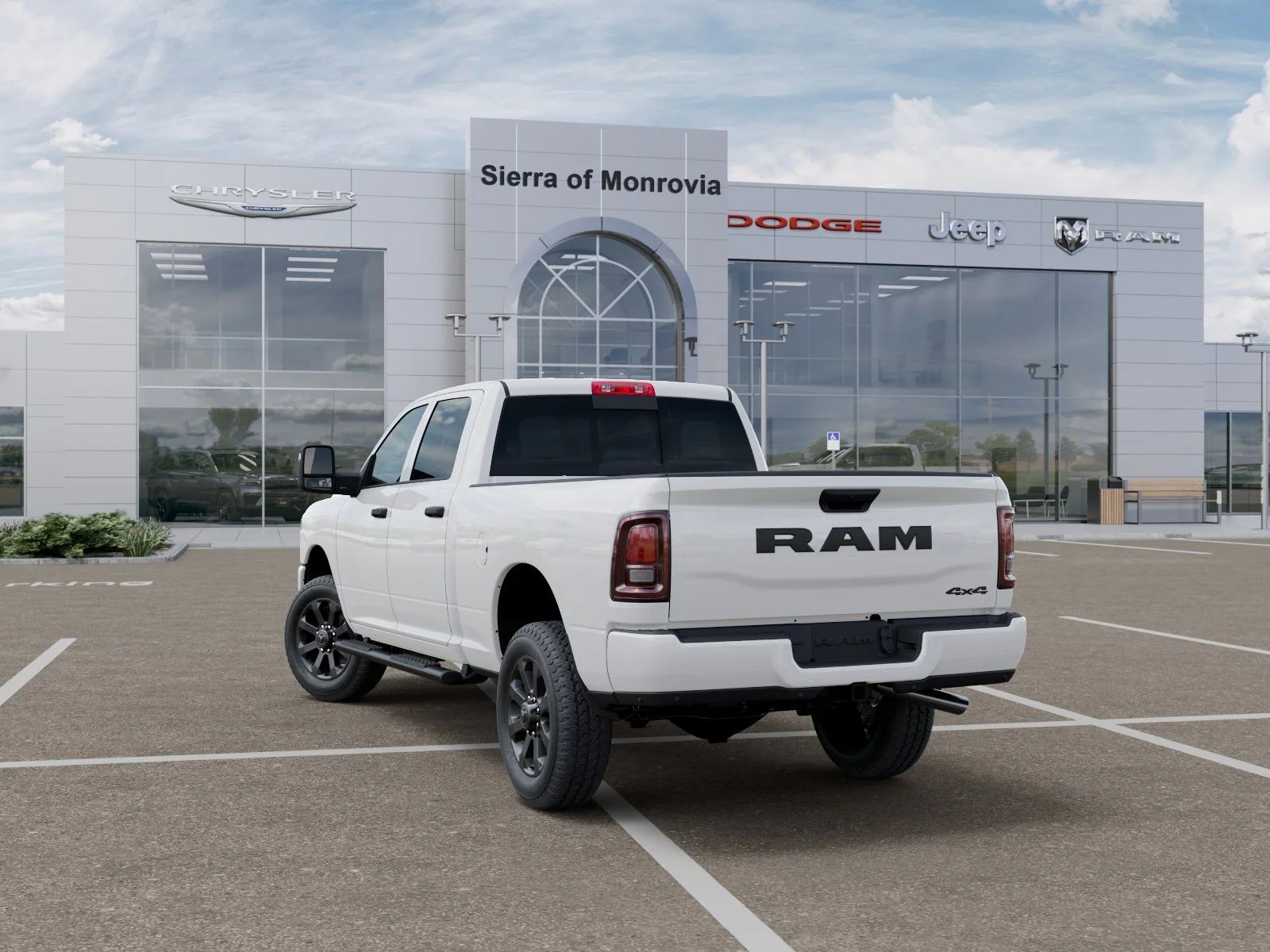 New 2027 Bright White Clear-Coat Exterior Paint RAM Tradesman image 29